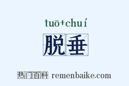 脱垂是什么意思的图片